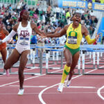 NCAA Frauen 100 Hindernisse - McCormick gewinnt Hayward Faithful