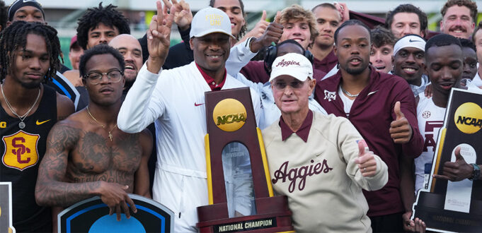 NCAA -Herrenmeisterschaft - Aggies & Trojaner mit dem letzten Knoten

