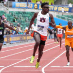 NCAA -Männer 4 x 100 - Auburn sprints im Chaos, um sie zu wiederholen