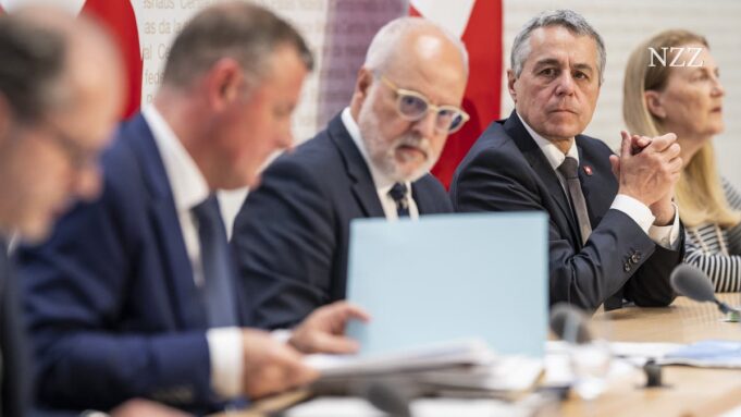Neueverträgemitder EU: Bundesrat Cassis Informierert Live

