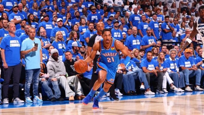 Oklahoma City Thunder Verteidiger Aaron Wiggins vom Zwei -Wege -Spieler zum NBA -Finale - und Landschaft

