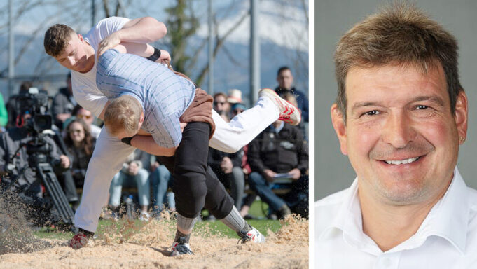 «Patrik Feldmann Istunsergrösstertrumpf Am Glarner-Bündner», Sagt Schwingxperte Fridolin Begin

