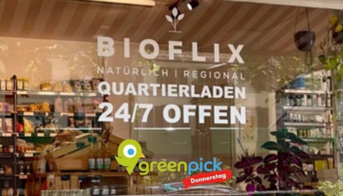 Regionale biologische Biologie - Biorund um Uhr MIT Bioflix -greenpick.ch

