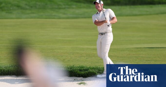 Rory McIlroy stolperte in der ersten Runde bei den US Open, als JJ Spaun in Führung | Wir öffnen uns

