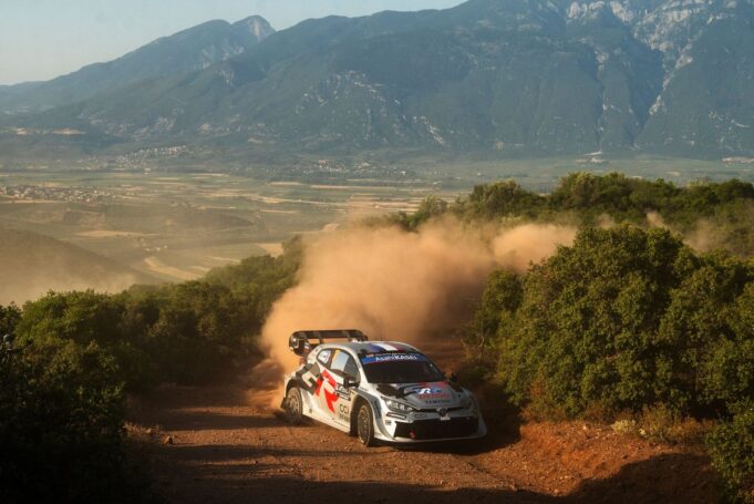 Sebastien Ogier als durchdringende Lotterie -Rangliste

