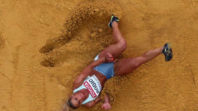 Slowener Triple Jumper Snezana Nodic im Bild

