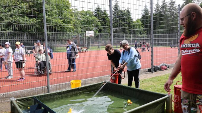 Sportfest und Spielefest von Werkhus und Bundeswehr

