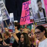 Tausende Expriveeren in Israel Fürfreilassung der Geiseln