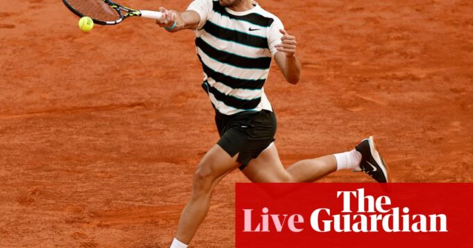 Tommy Paul gegen Carlos Alcaraz: Frankreich offenes Viertelfinale - Live | Frankreich offen 2025

