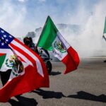 US-Präidenttrump Schickt Die Nationalgarde nach Los Angeles