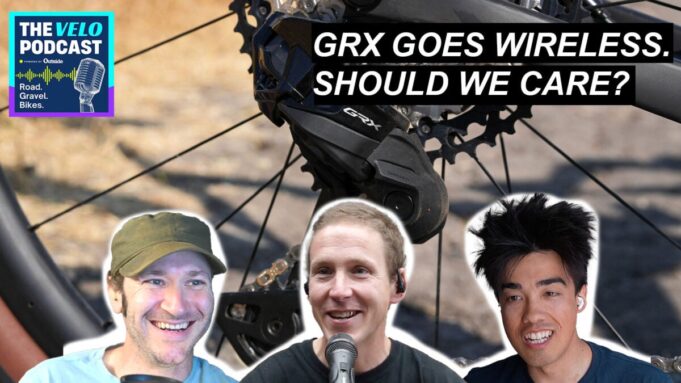 Velo Podcast: Shimanos erster drahtloser 1 -facher Schotter -Drivetrain Rideden & BMCs umgestalteter Teammachine SLR wird leichter


