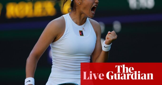 Wimbledon 2025 Tag 1: Raducanu (Raducanu Wimbledon 2025

