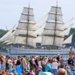 Windjammerparade Kieler Woche 2025: "Gorch Fock" Einer -Vollen Segeln
