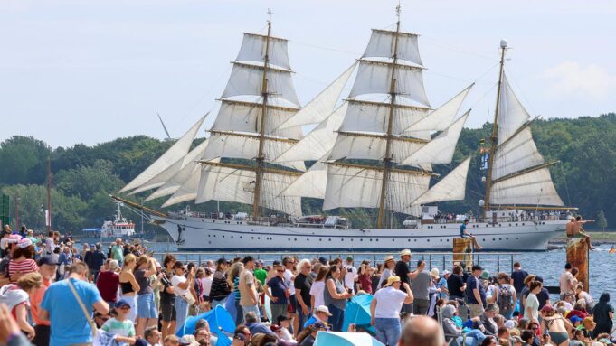 Windjammerparade Kieler Woche 2025: 