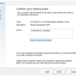 Windows 11löschtwiederherherhersterspunktenach 60 TABEN