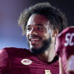 AJ McCarron zerrissen Florida QB Thomas Castellanos im Alabama -Mülleimer Talk