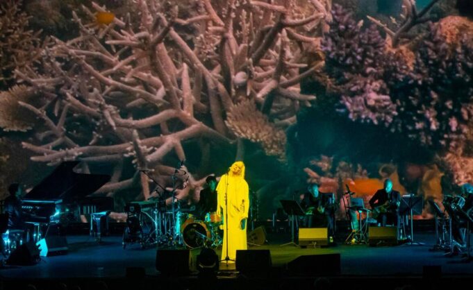 Anohni en concertà genève: «Dantrèspeude Temps, Le Monde Ne Sera Plus langlebig»

