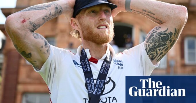 Ben Stokes verschwendete nach seinem Sieg an dunklen Orten in England

