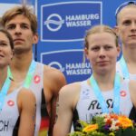 Deutsche Triathlet Wm-Bronze im Staffel von Hamburg