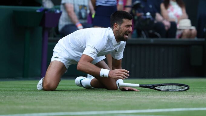 Djokovic Nachschrecksekunde: 