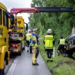 Dreiverlettte bei Untal auf der B5 bei Langenhorn