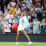 Emma Raducanu wird nach dem Ausführen von Aryna Sabalenka -Abschaltdown