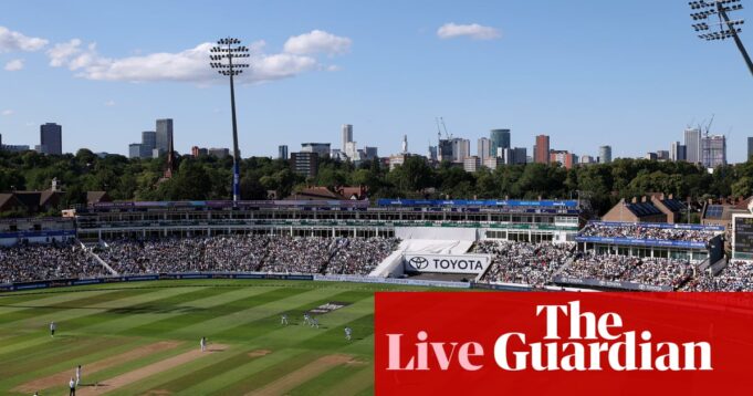 England gegen Indien: Cricket -Test für Männer am zweiten Tag, Tag 2 - Live | England gegen Indien 2025

