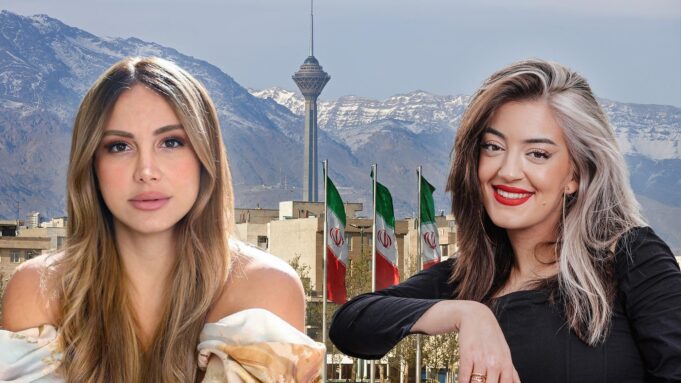 Enissa Amani und Parshad Esmaeiliober Iran-Krise: 