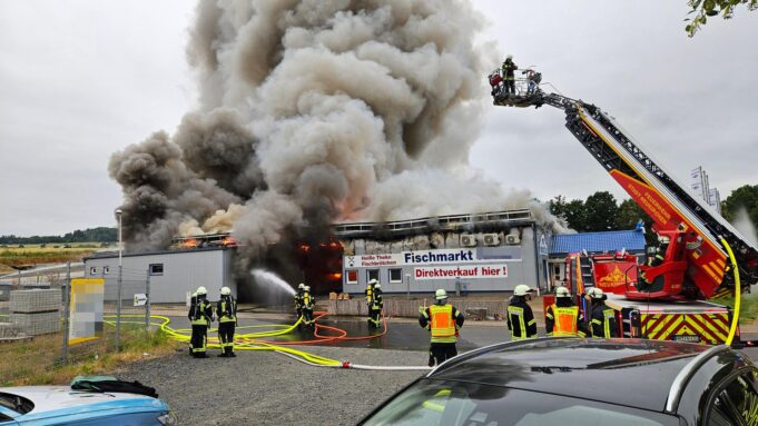 Fischbetriebansicht in Vollbrand affene Am Morgen: Die nachrichten im Ticker | Hessenschau.de

