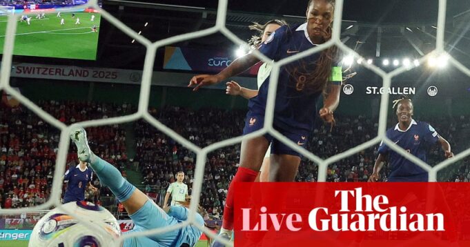 Frankreich v. Wales: 2025 European Cup für Frauen - Live | Frauen 2025 Euro

