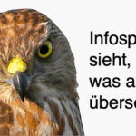Sperberkopf m Schrift y