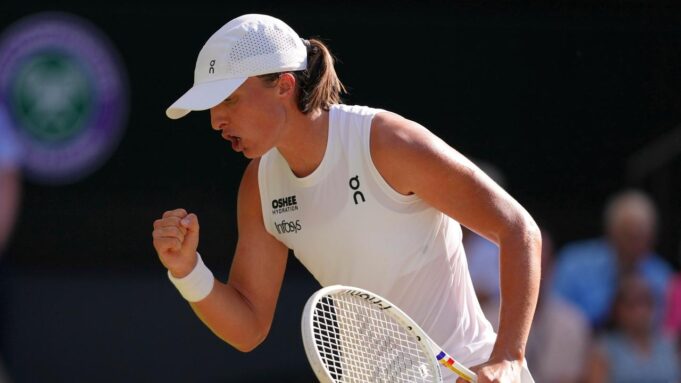 Iga Switek Steht Erstmals im Ende von Wimbledon

