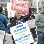 Proteste im März 2025 in San Francisco gegen Korruption. Massenproteste blieben bis heute aus. Sheila2002