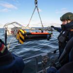 L'Otan Test des Dese en mer baltique pour monitor la flotte fant Fantôme Russeet Détecter des des des deses des Des de Sabotage