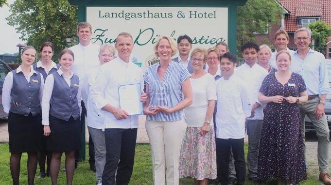 Landgasthaus Zum Dückerstiegist Top-Ausbildungsbetrieb

