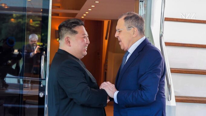 Nordkorea und Russland Wollen Ihremilitärallianzausbauer

