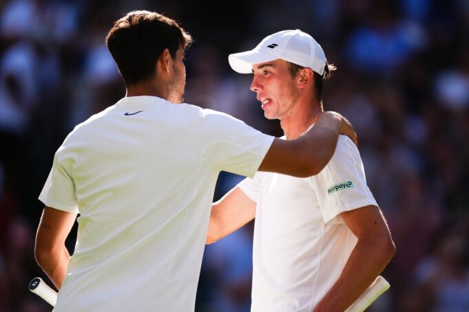 Ollie Tarvets Wimbledon -Kampf mit Carlos Alcaraz zeigt einen weiteren Weg zum professionellen Tennis

