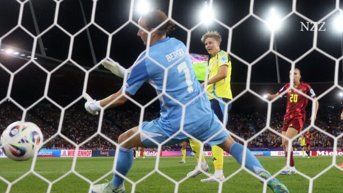 Schwedens Fussballernen Besigen Deutschland MIT 4: 1

