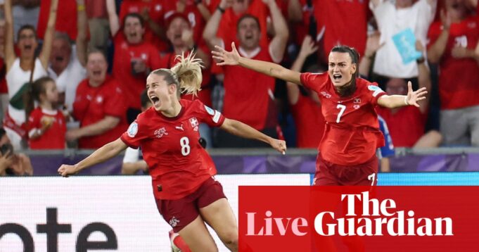 Schweiz gegen Norwegen: Europäischer Europäischer Frauen für Frauen 2025 - Live | Frauen 2025 Euro

