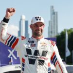 Shane van Gisbergen nimmt den Chicago Xfinity Win an