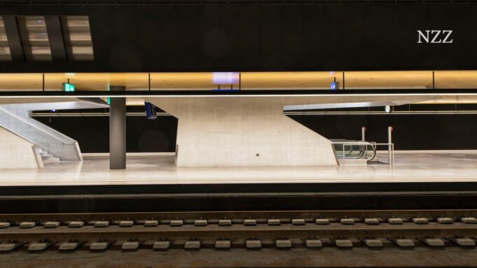 Unwälzte Auf der Strecke Thalwil - Zug


