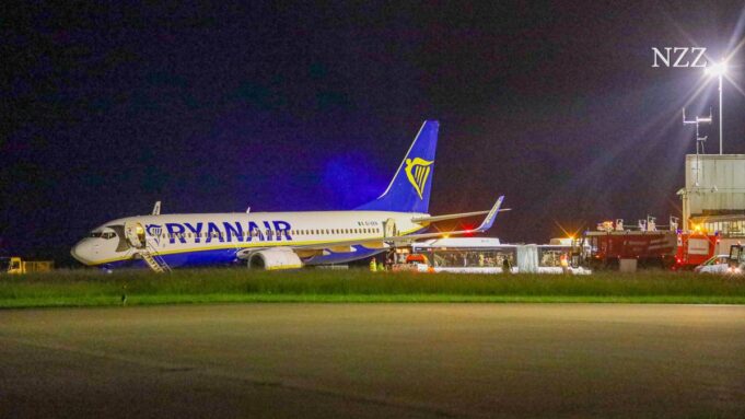 Verseltzte Nach Evakuierung bei Flugzug auf Mallorca

