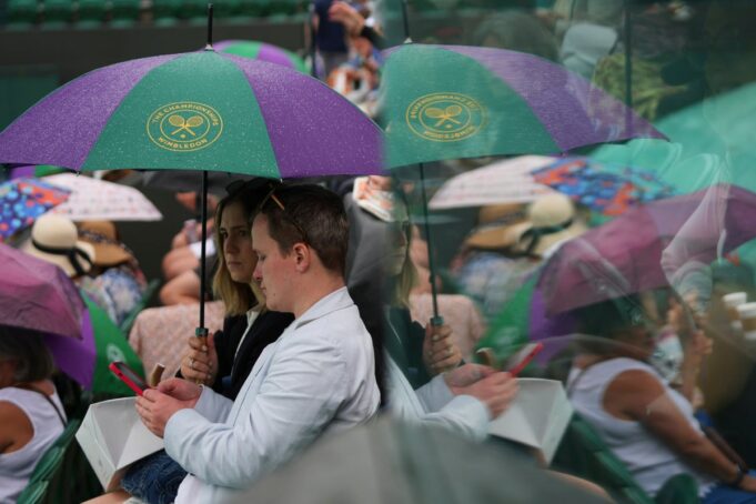 Wimbledon 2025 Live: Tennisbewertung und Ergebnisse zu Beginn der Regenverzögerung, Katar gegenübersteht Tomava

