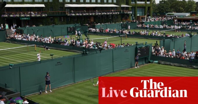 Wimbledon 2025: Pegula stürzt ab, wenn am nächsten Tag die Temperaturen steigen - Live | Wimbledon 2025

